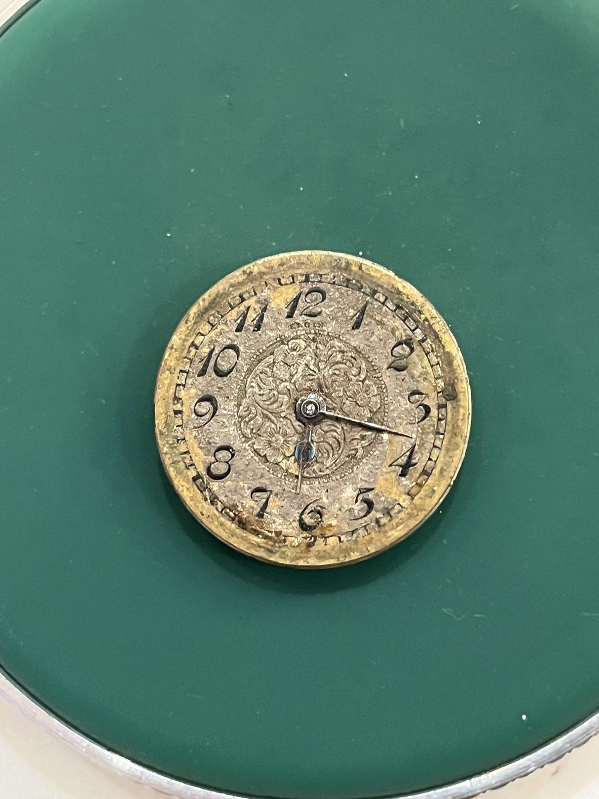 Elgin 10/0s Grade 444 Ladies Watch Movement 15j With Dial And Hands