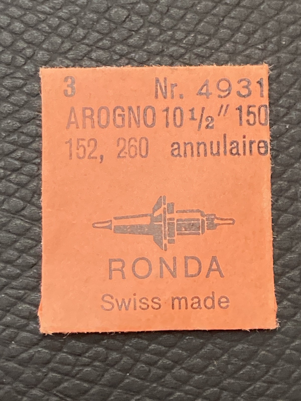 AROGNO 150 RONDA #4931 Sealed Pack of 3 Balance Staffs