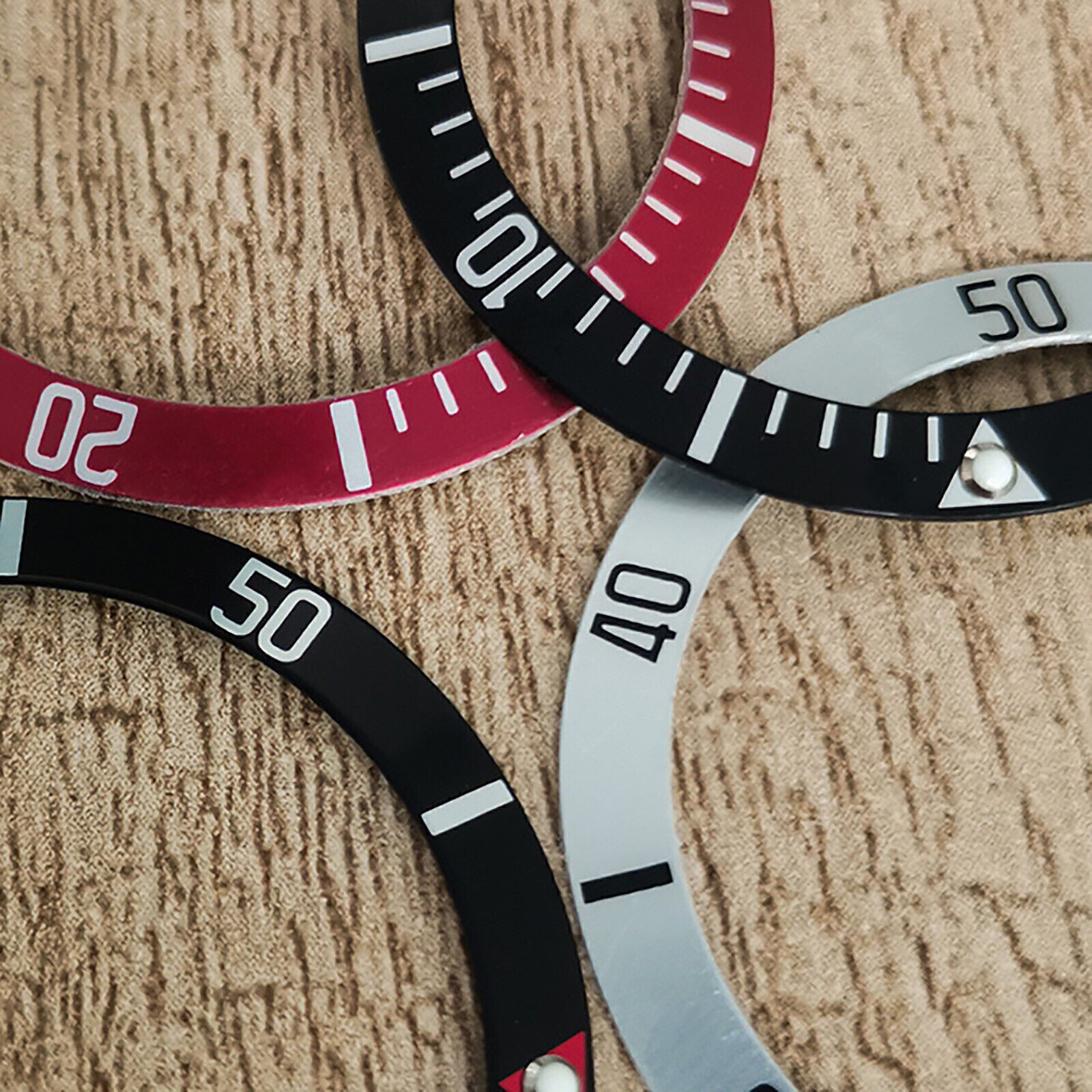 For SUB WristWatch Bezel Ring 38mm Aluminum Alloy Bezel Insert Accessories