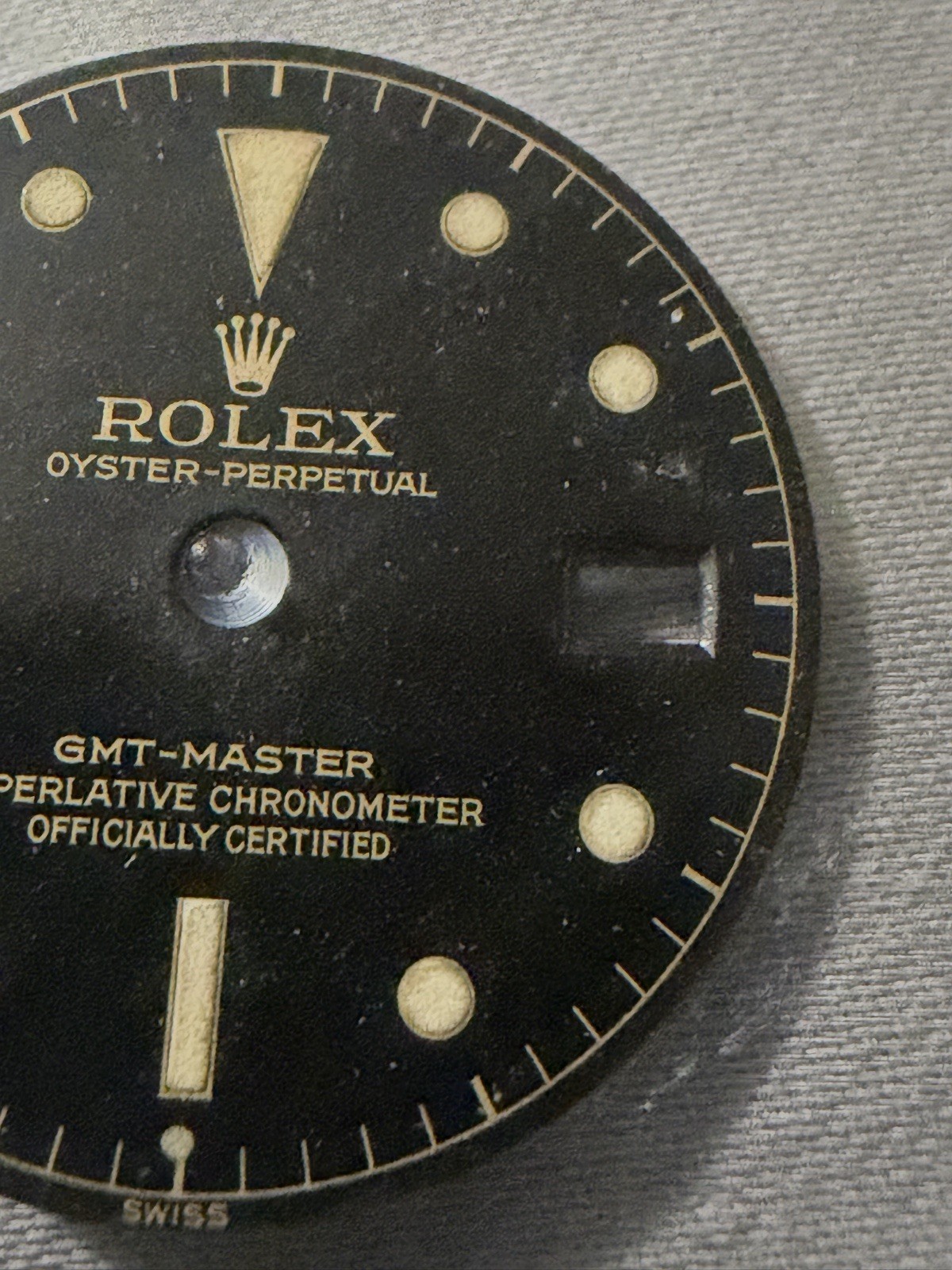 rolex 1675 gmt master Exclamation Dial 1961-1962 Super Rare