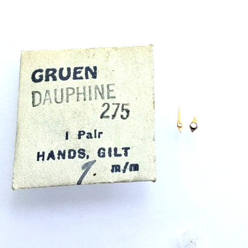 Gruen 210 211 270 275 280 290 540 Watch Hands Gold Dauphine watch parts