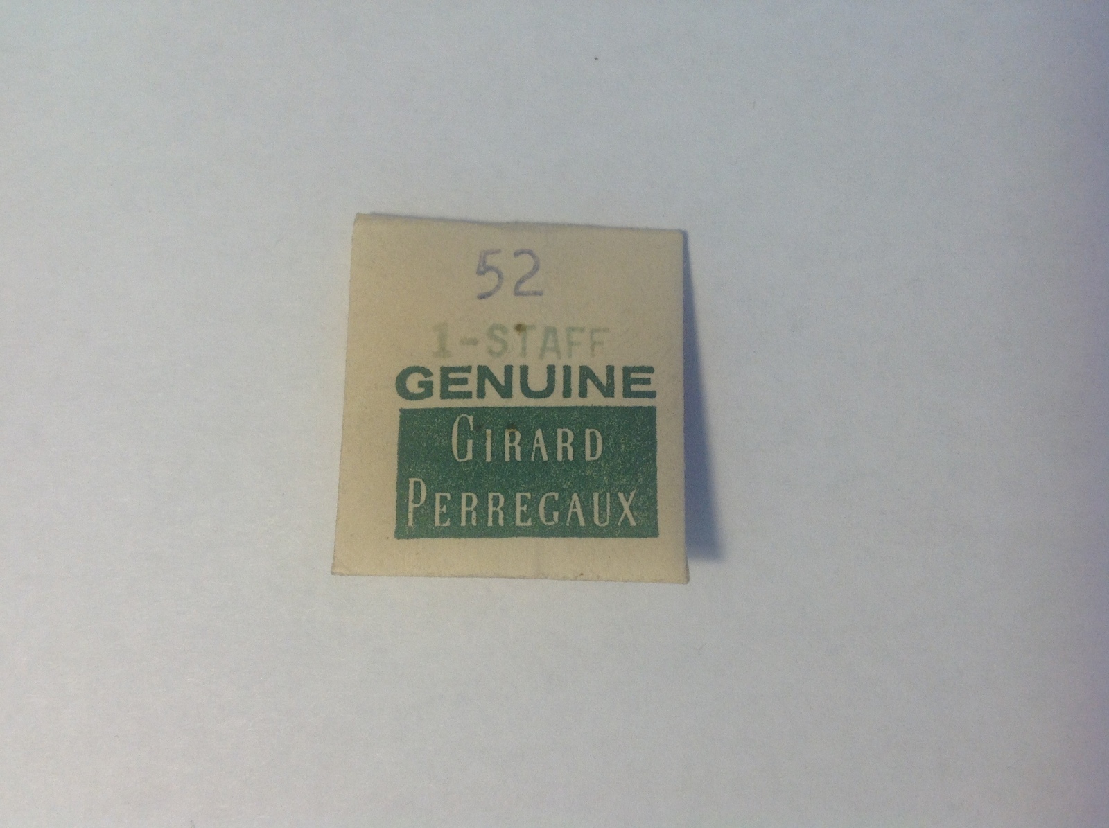 Girard Perregaux Caliber 52 Balance Staff Part