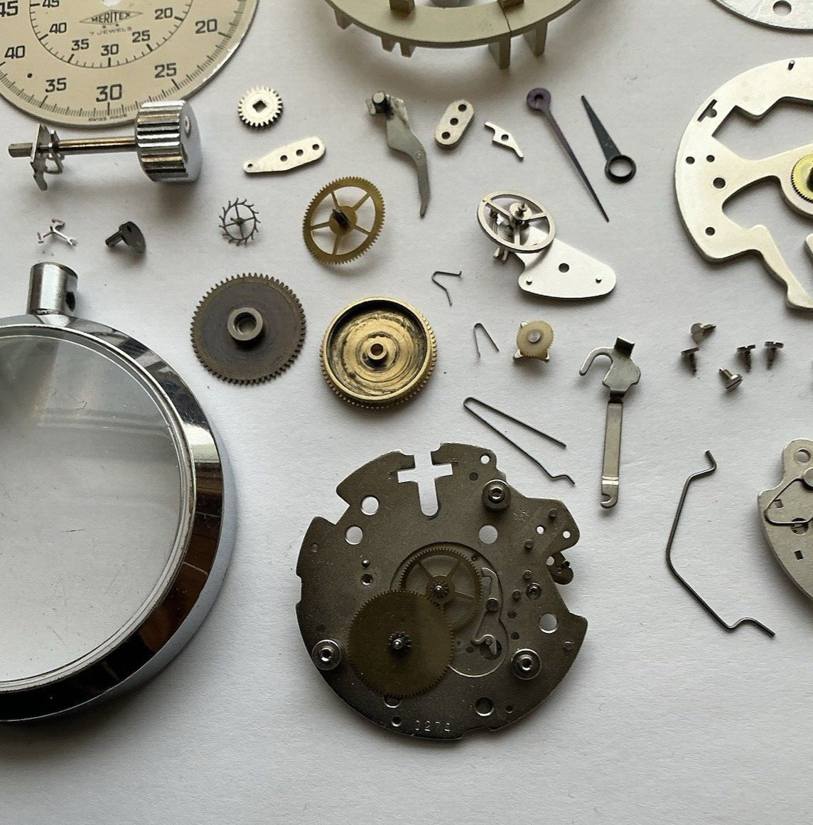Lemania 6100 Timer / Meritex / 7 Jewel Spare Parts
