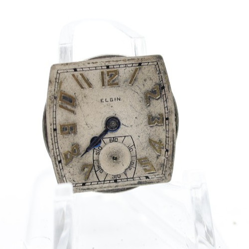 ELGIN TRENCH WRIST WATCH MOVEMENT 29332155 Gr. 430, 6/0s 7j FOR REPAIR (EU)