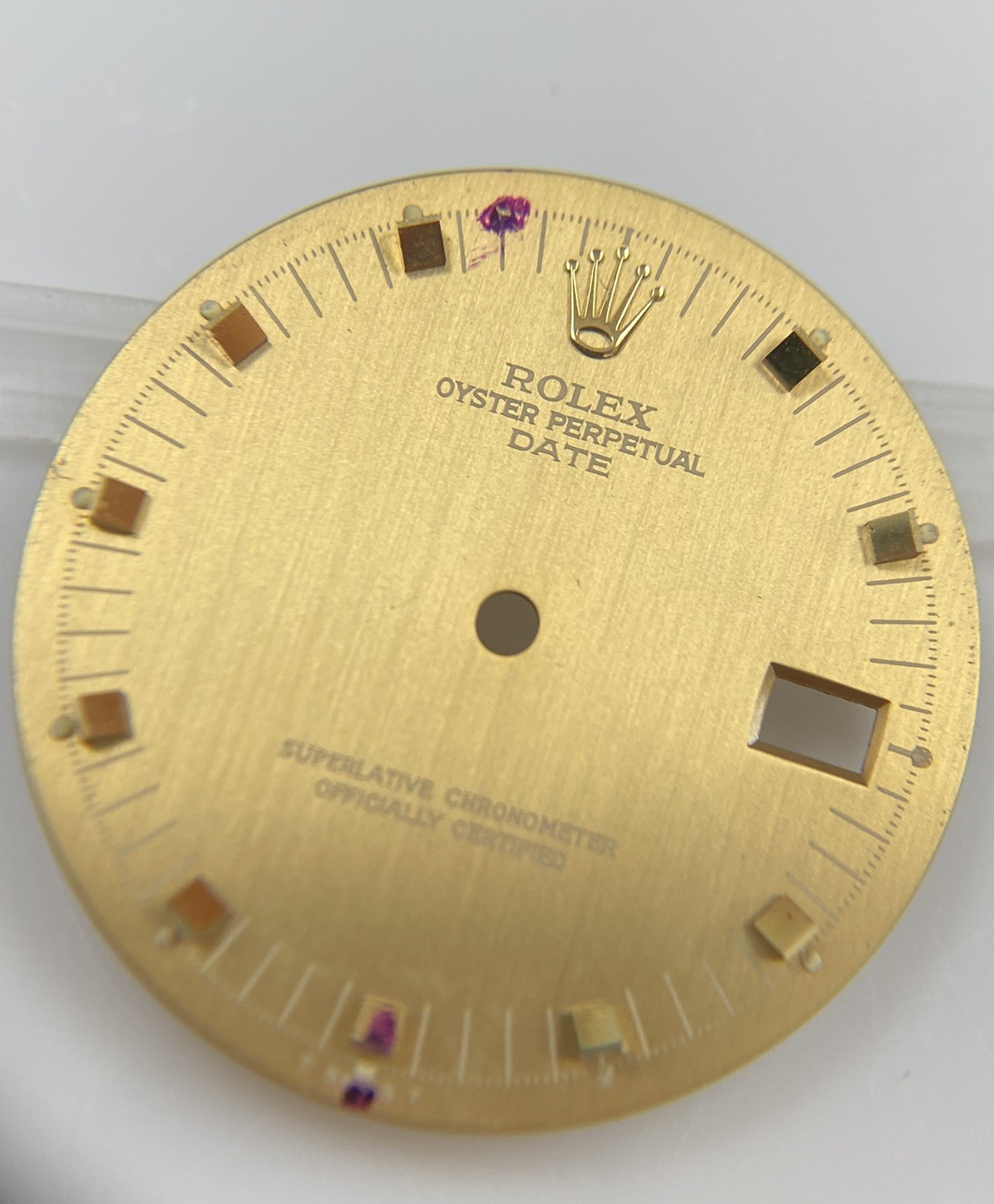 Genuine Rolex 34mm Datejust 1500 1501 1505 Cal 1560 1570 Champagne Gold Dial