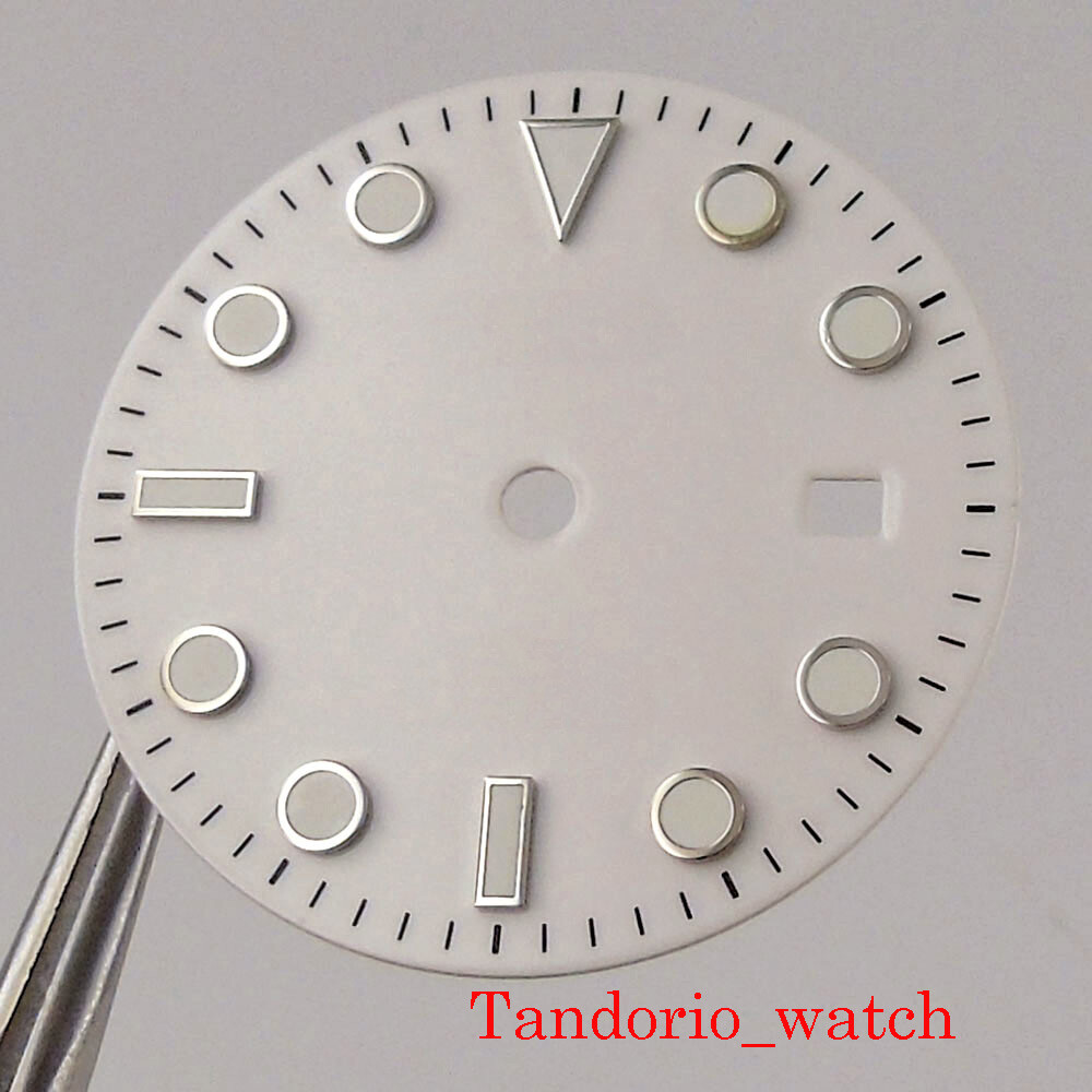 31.3mm Watch Dial Fit 21 Jewels MIYOTA 8215 Automatic Movement With Date Window