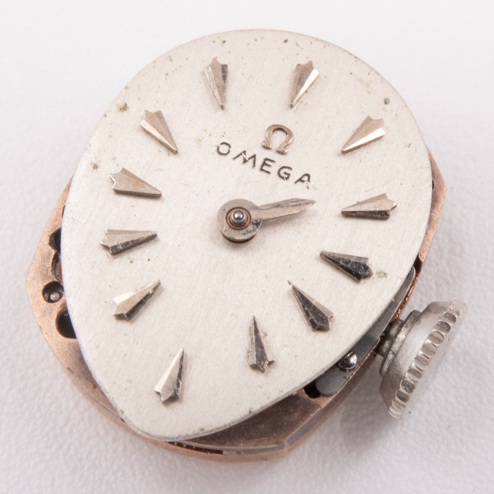 Vintage Omega Caliber 483 17-Jewel 2-Adjustment Wristwatch Movement, Runs