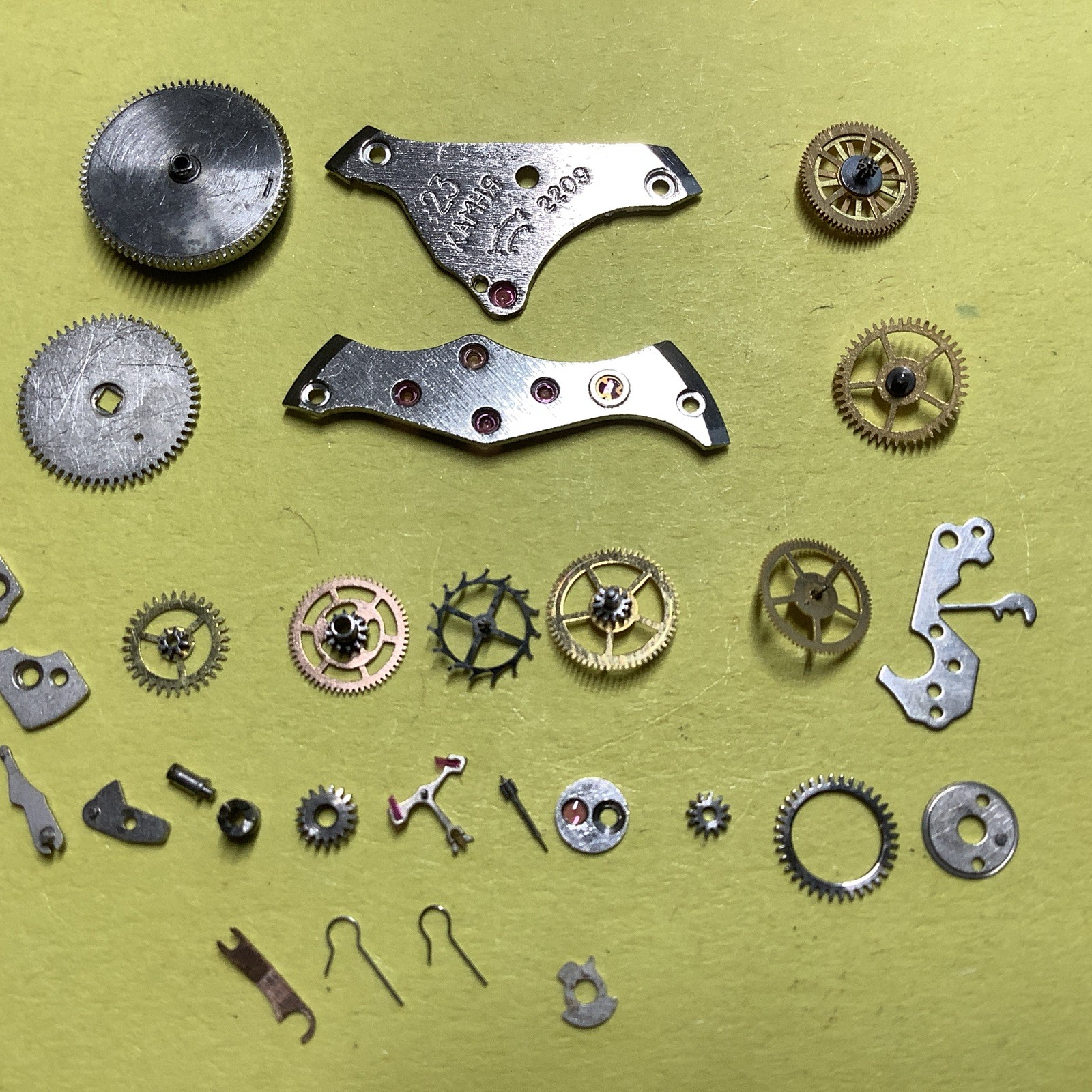 SOVIET WATCH PARTS RAKETA 2209 REPAIR PACK. 🟥SELECTION 1