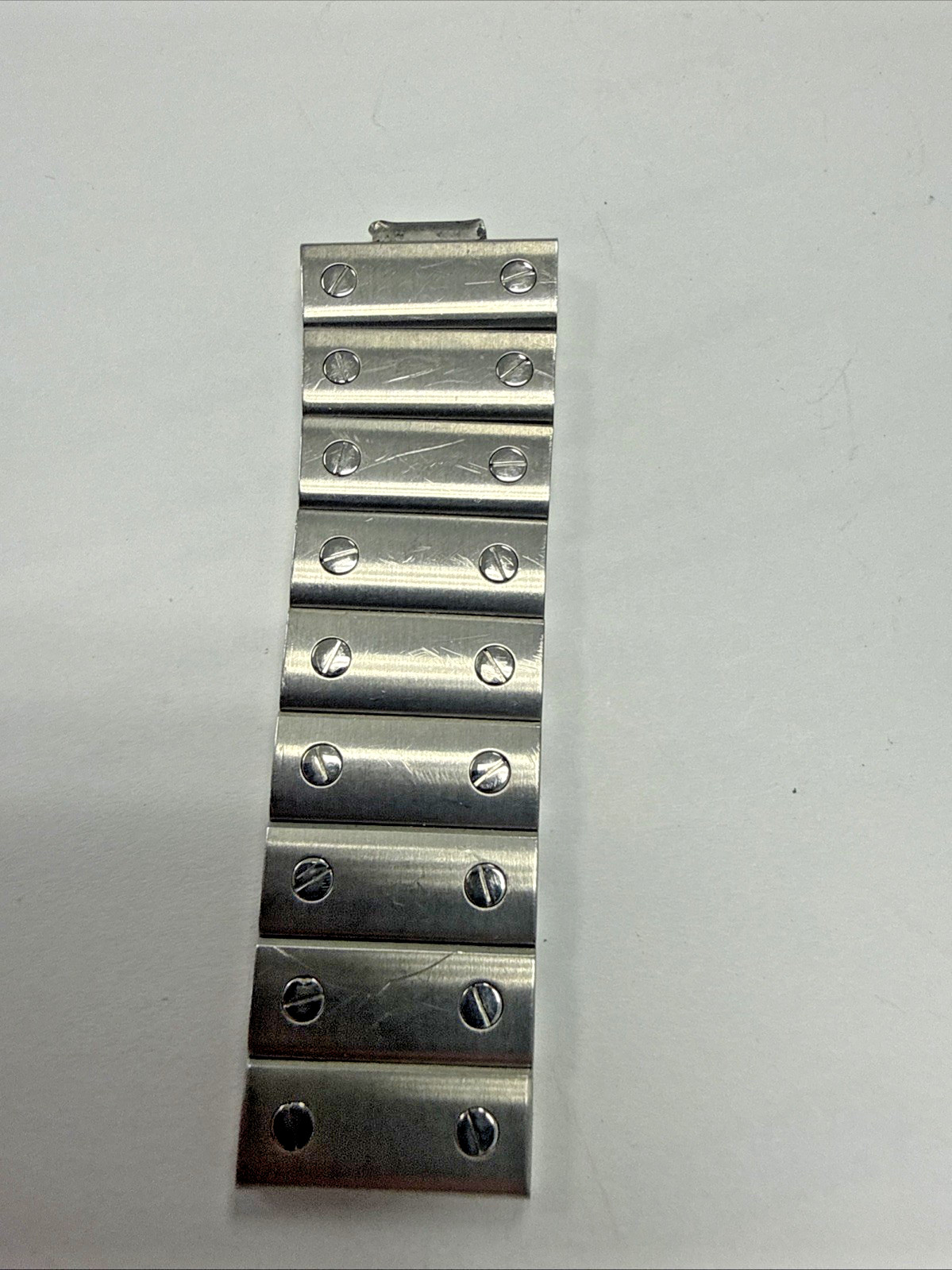 Cartier Santos Section Of Links Steel Original Not Complete # e12397