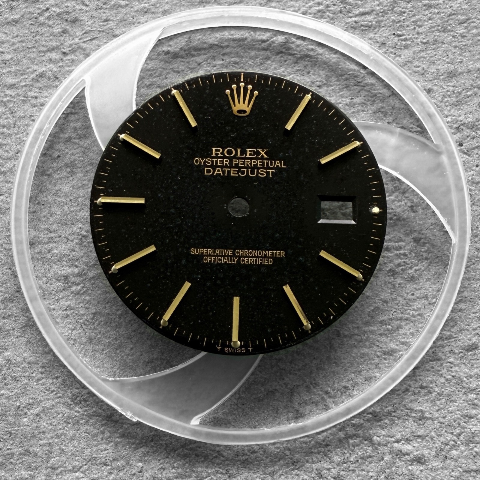 Vintage Rolex Datejust 16233 16013 16018 Factory Black Tropical Night Sky Stars