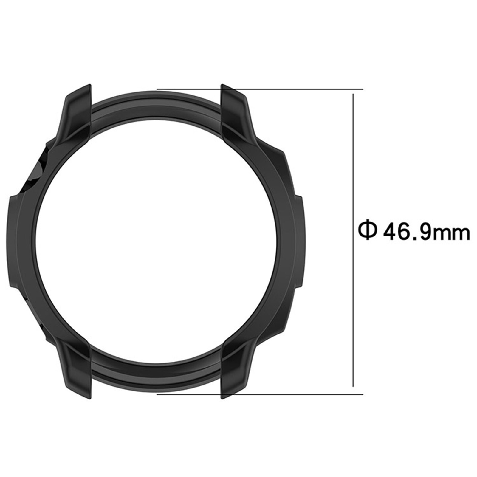 For COROS PACE2 Watch Case Half-Pack TPU Soft Rubber Case Protective Accessories