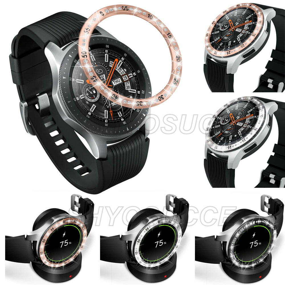 For Samsung Watch 5/5Pro 4 40/44mm 6 Classic 43/47mm Metal Bezel Ring Cover Case