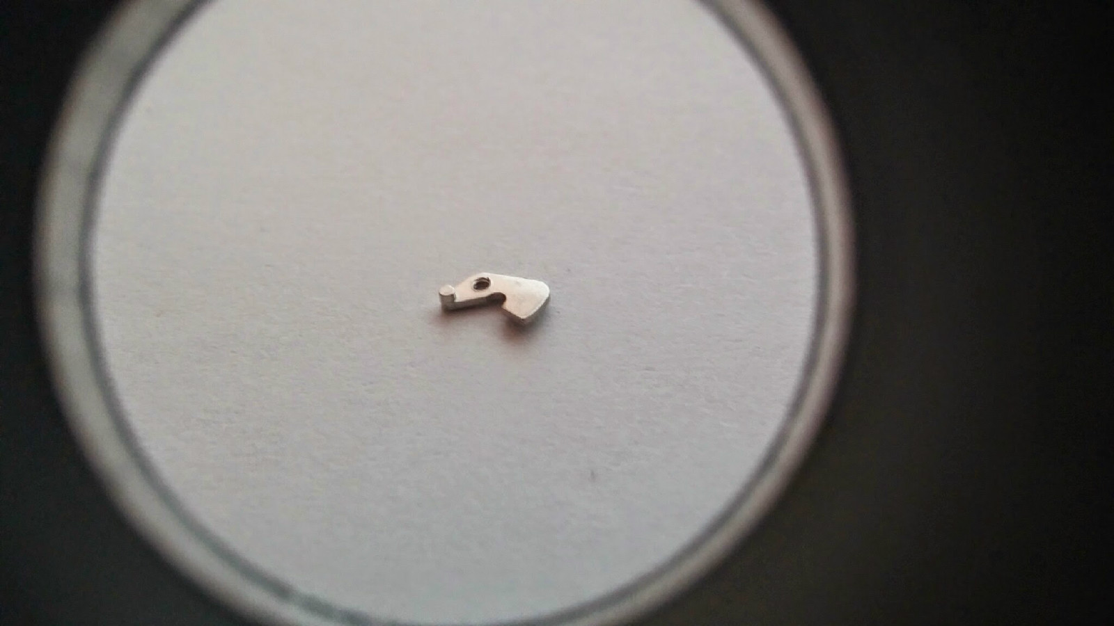 Tudor watch parts Cal 390 Part no 443 Setting Lever / Detente, NEW