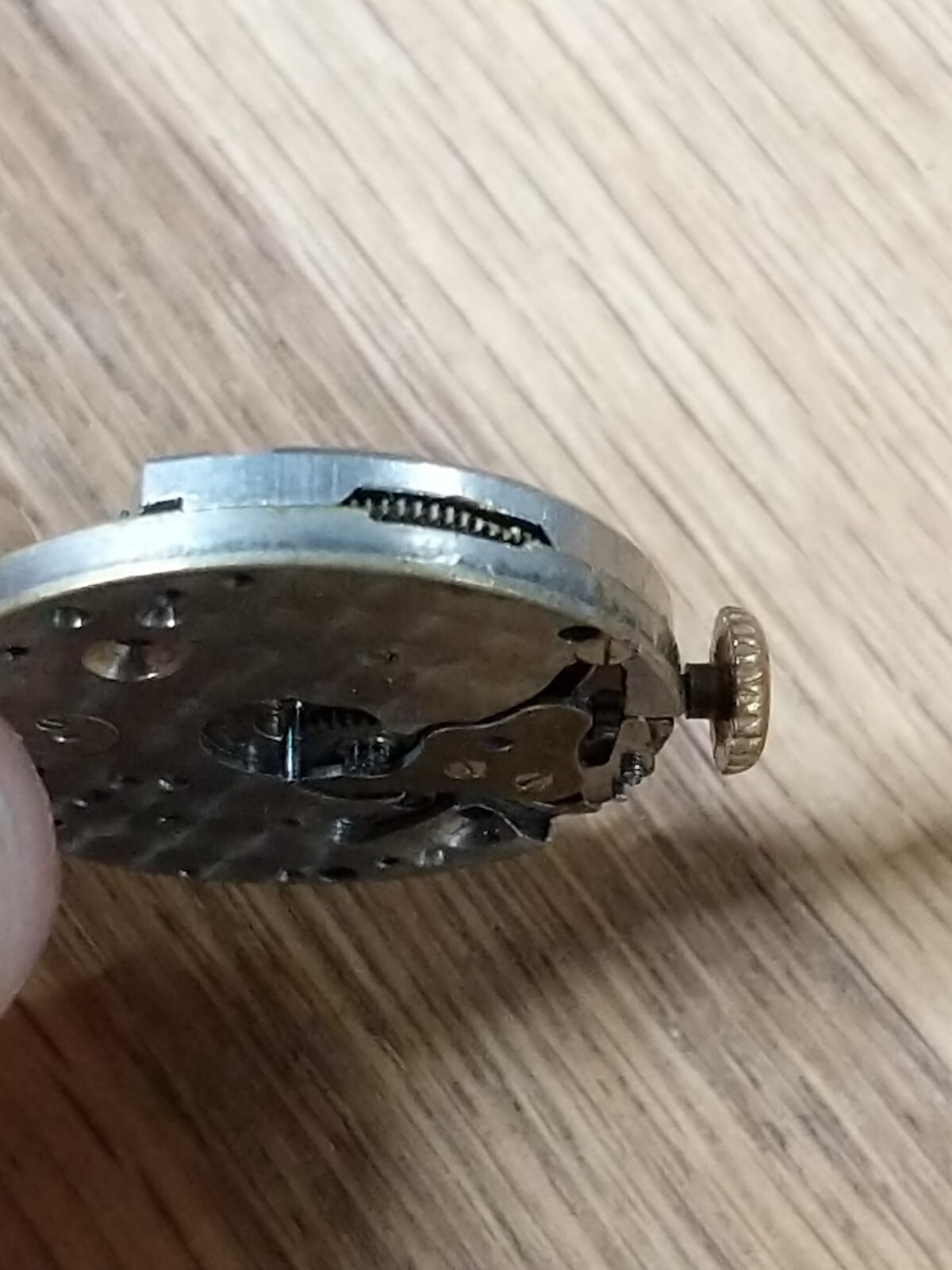 Antique Breguet HSPG military watch movement for parts
