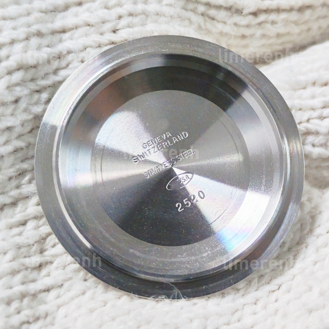 DIY SET for 3285 watch case + dial + hands + Stainless Steel Strap 40mm