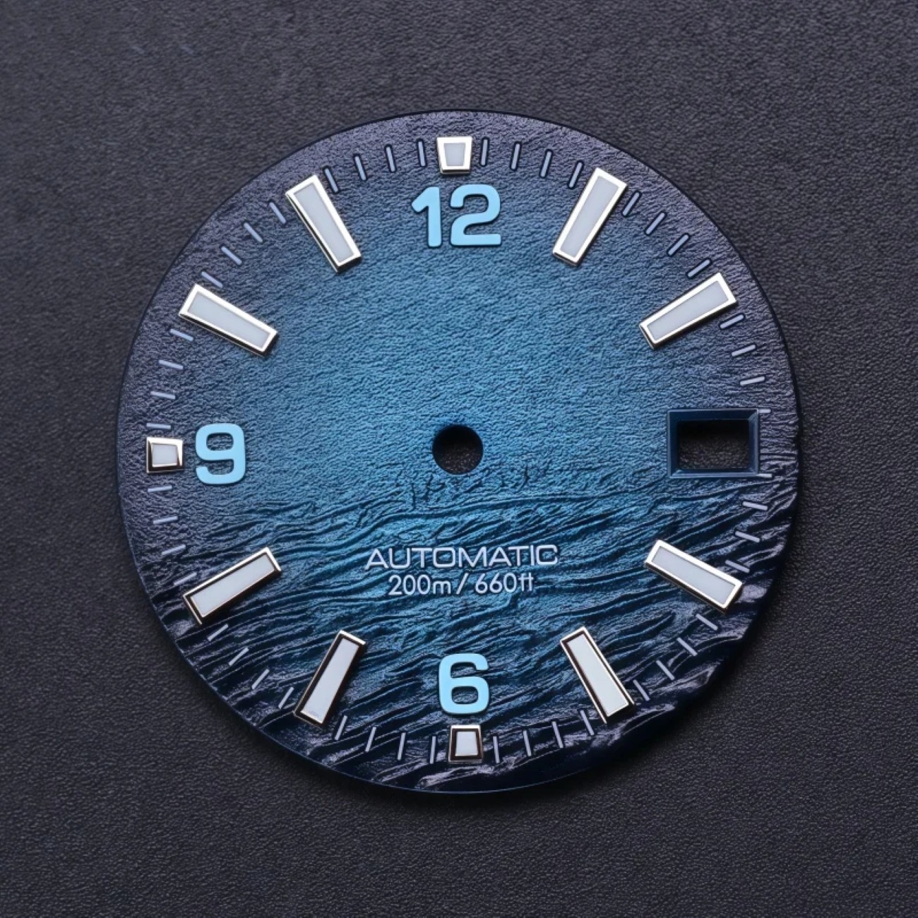 28.5mm Diving Watch Dial C3 BGW9 Lume for NH35 NH34 Movement 3 or 3.8 Crown