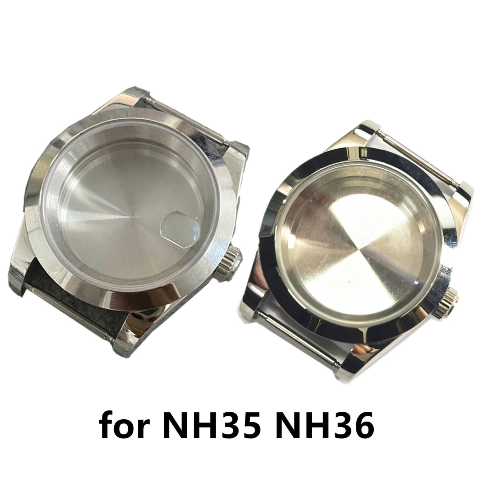 39mm Watch Case Waterproof For Seiko NH35 NH36 Watch Movement Replace Parts nq