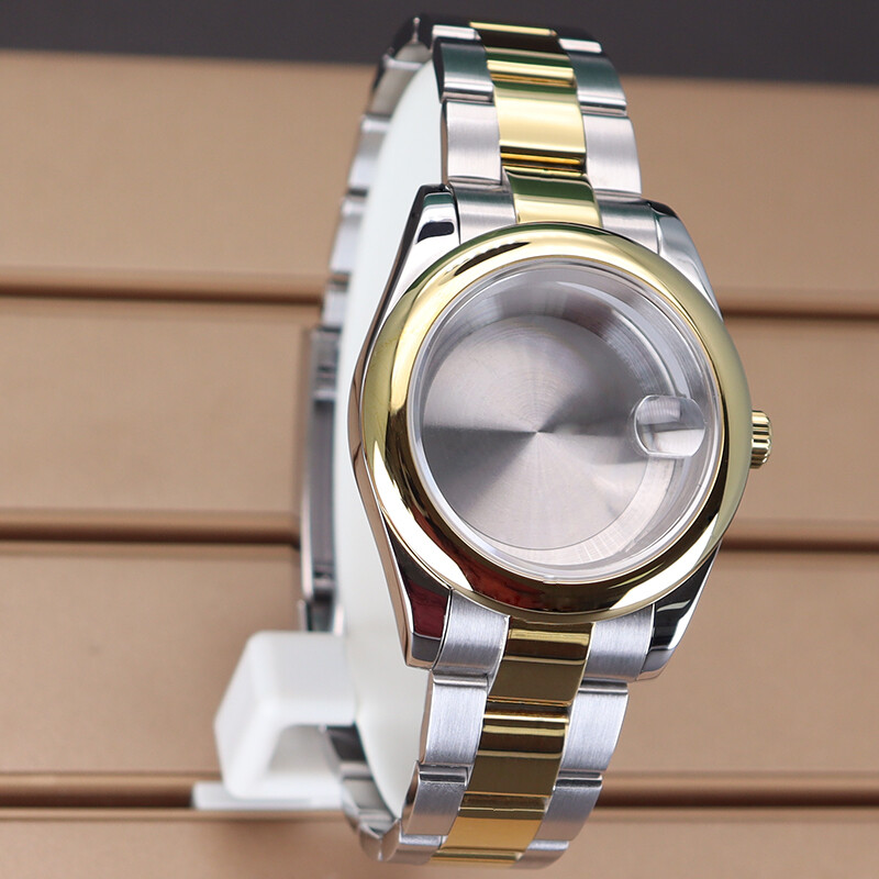 36mm/40mm Watch Case Oyster Bracelet Strap Cyclops Sapphire Glass Sky Overlord