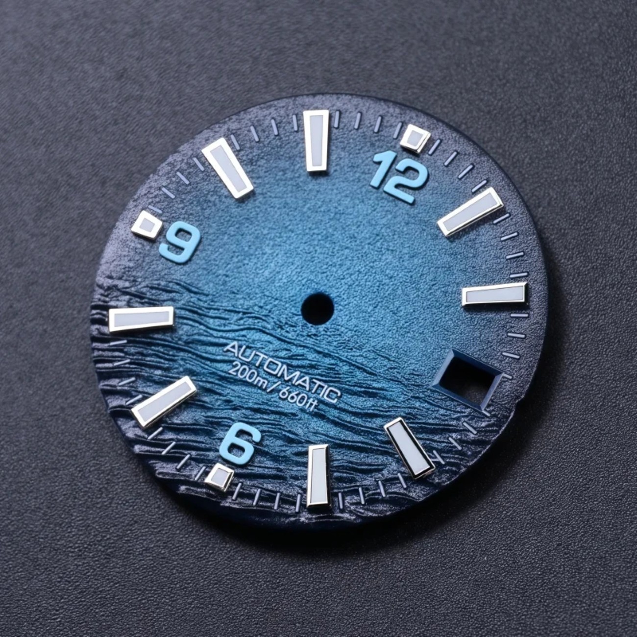 28.5mm Diving Watch Dial C3 BGW9 Lume for NH35 NH34 Movement 3 or 3.8 Crown