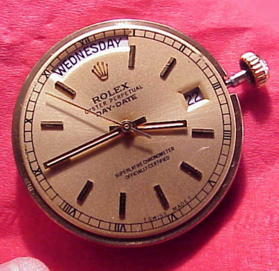 Eta 2834-2 Automatic Day Date WRISTWATCH Movement Swiss Made Running KEEPING