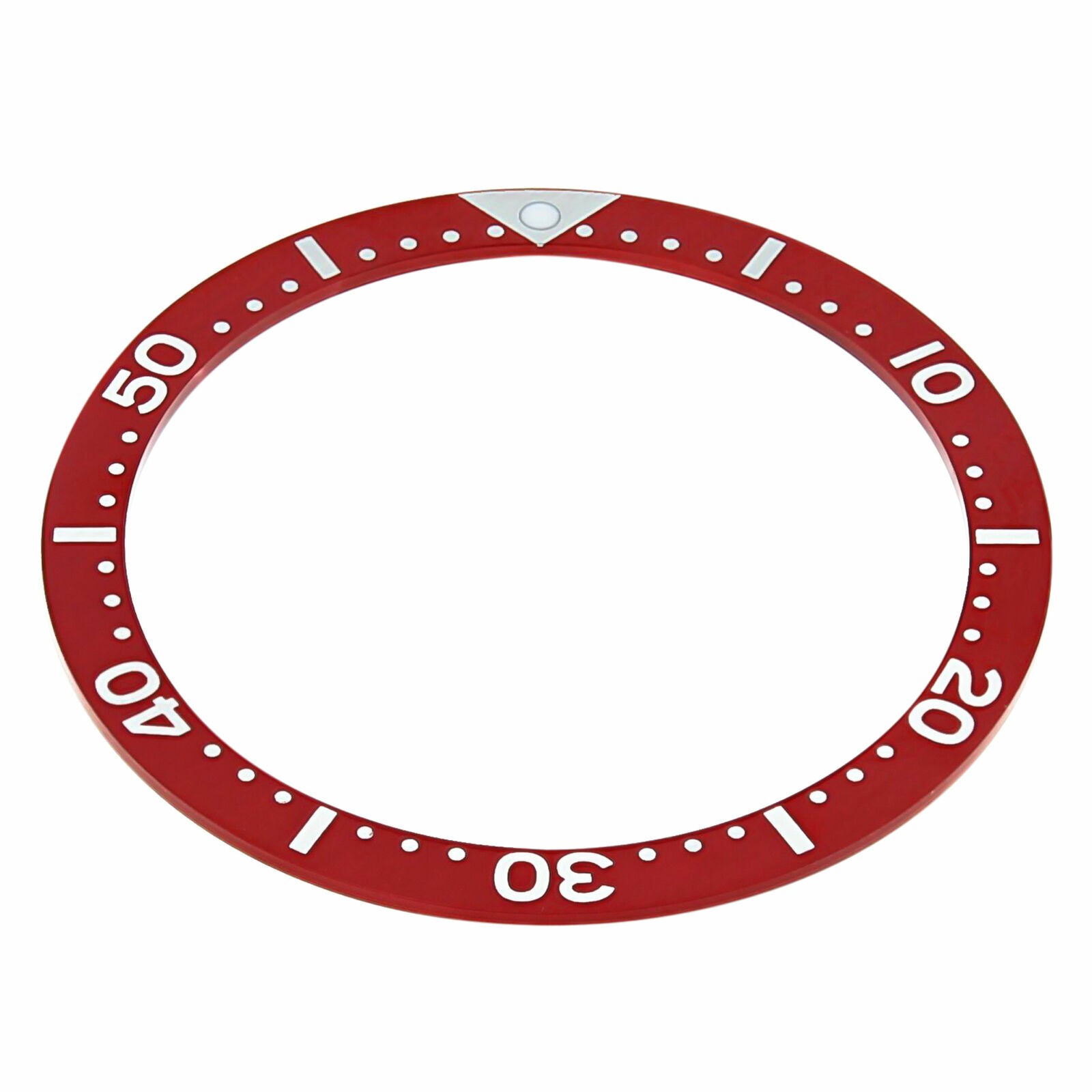BEZEL INSERT FOR SEIKO MEN’S 7000,7040, SKX007 DIVER WATCH AUTOMATIC WATCH RED