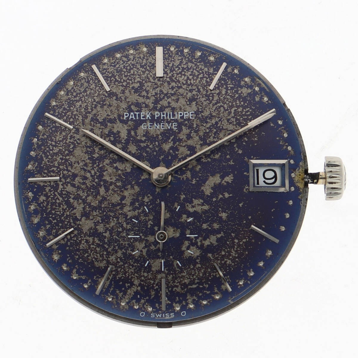 PATEK PHILIPPE Genuine Movement 27-460M Blue Dial Watch Blue Color Working