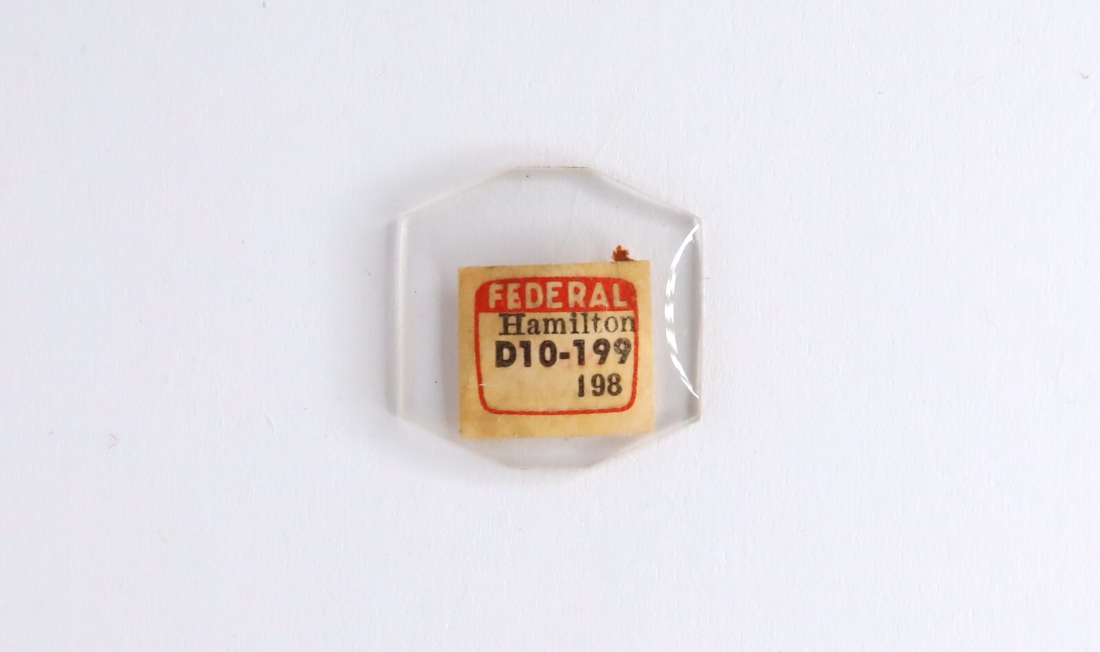 Federal Glass Wrist Watch Crystals- Hamilton