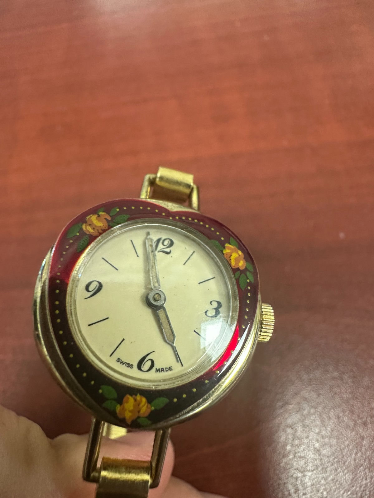 Vintage Fashion Heart Shape Mechanical Movement Watch Unbranded For Parts/Repair