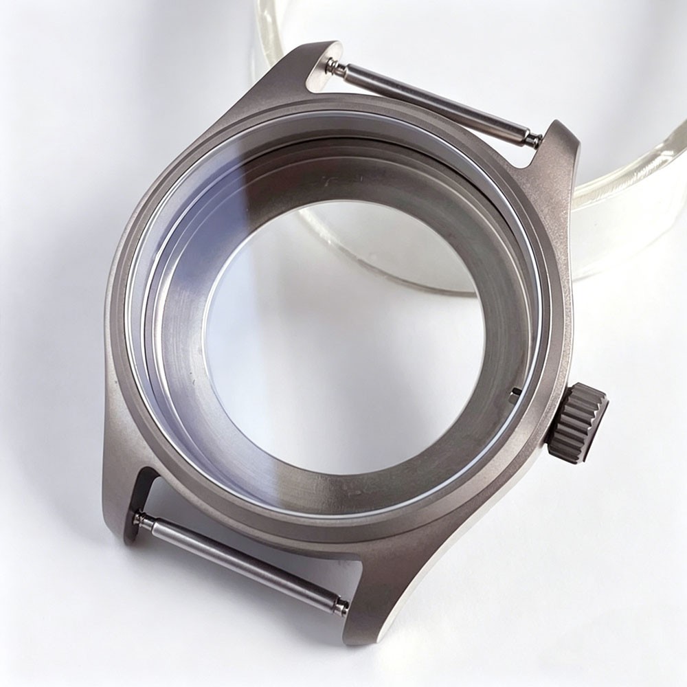 36mm 200M Waterproof Titanium Dive Watch Case for NH35 PT5000 Pilot Sapphire