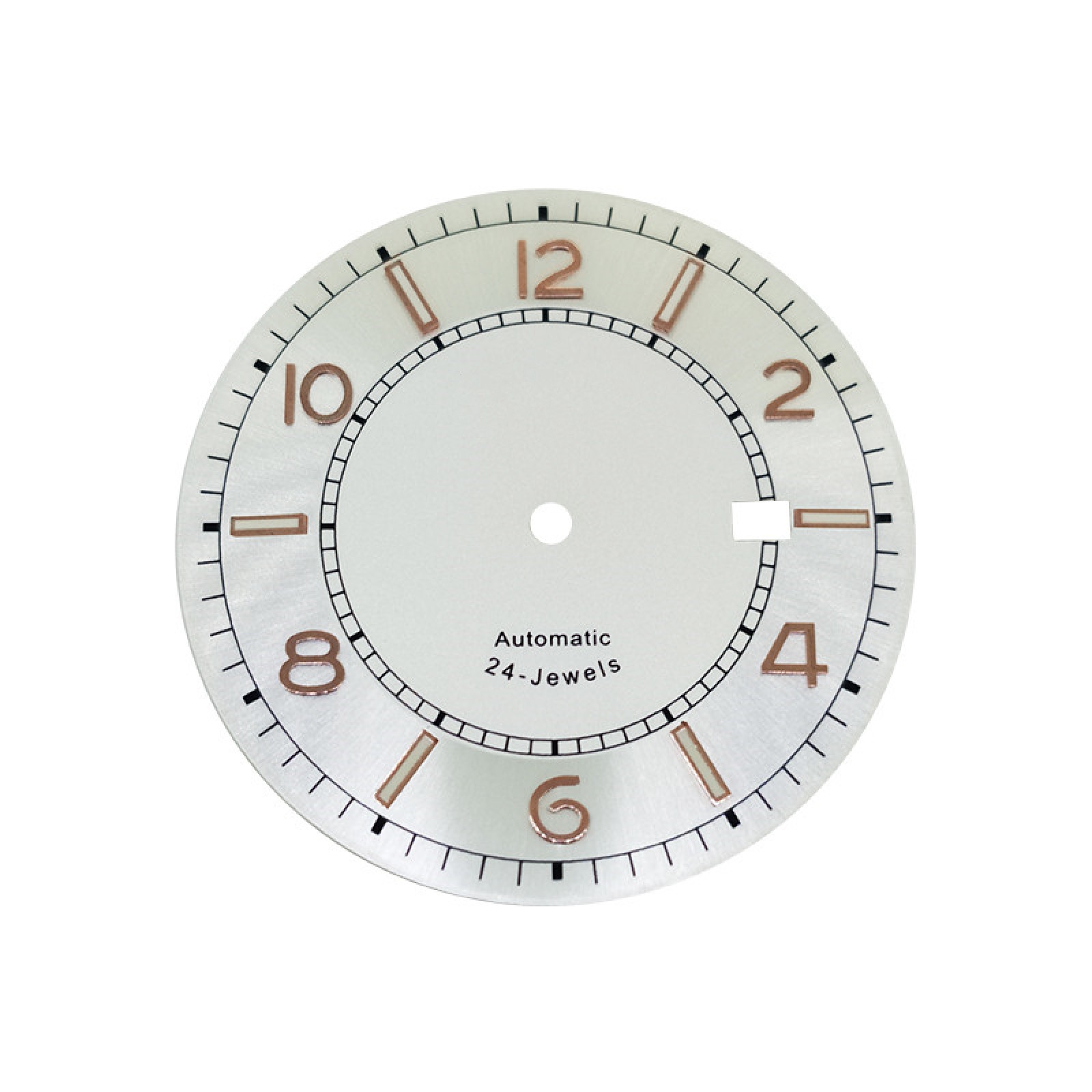 1Pc 36.5mm Watch Dial w/ Green Luminous For NH35 Movement Watch Accessories
