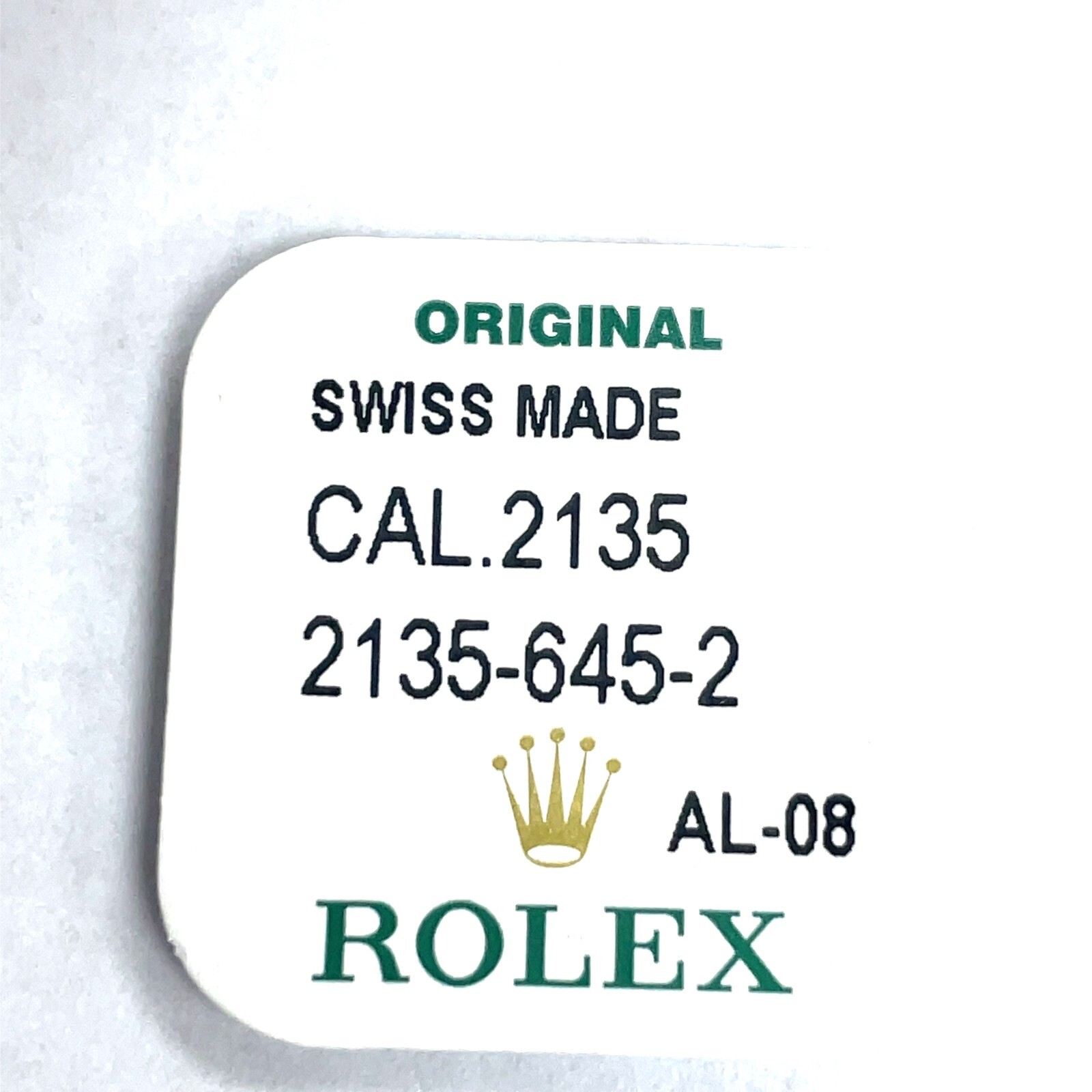 Rolex Caliber 2135 2135-645-2 AL-08 0.085mm Date Star Clip New Sealed Watch Part