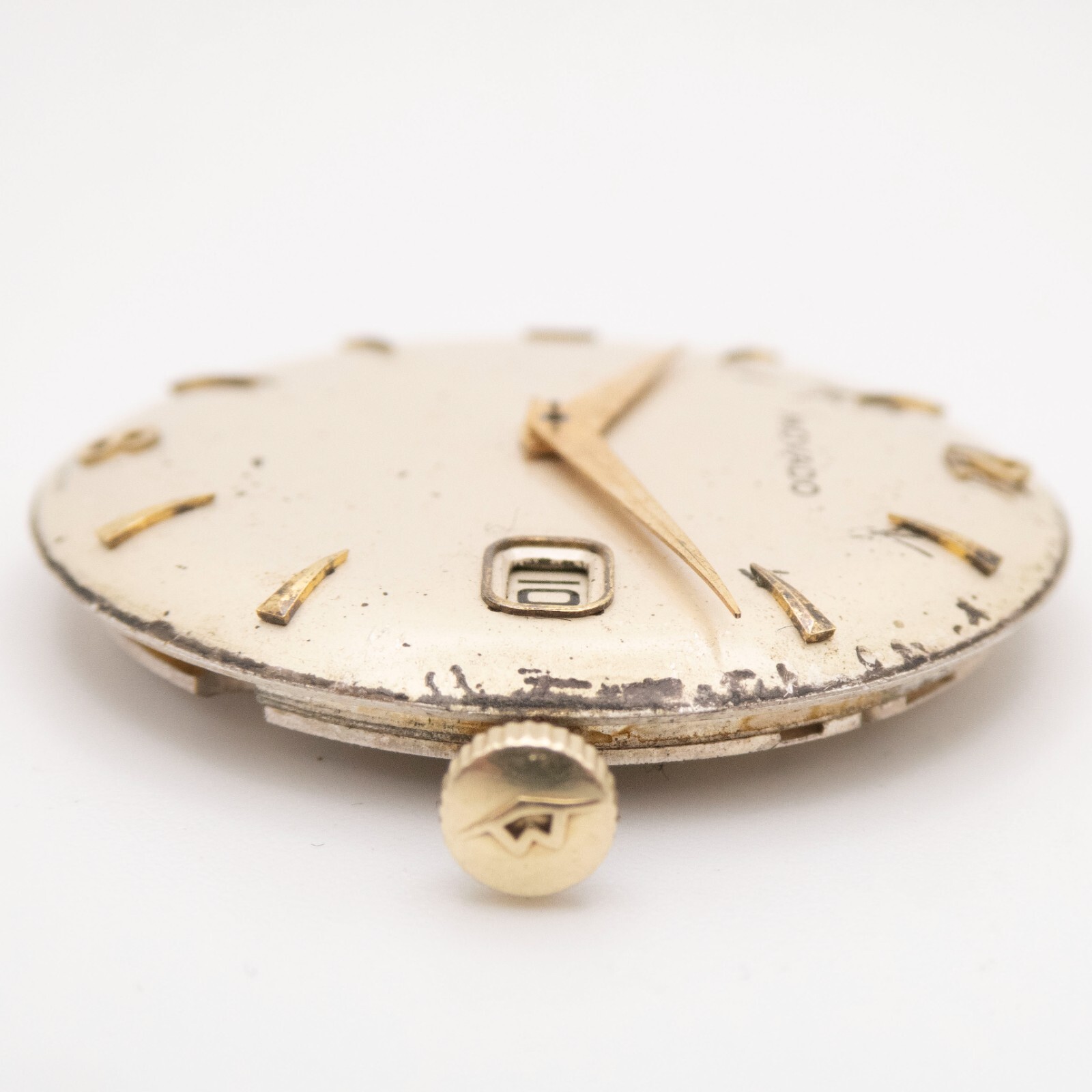 Vintage Movado Caliber 368 17-Jewel 2-Adjustment Wristwatch Movement, Runs