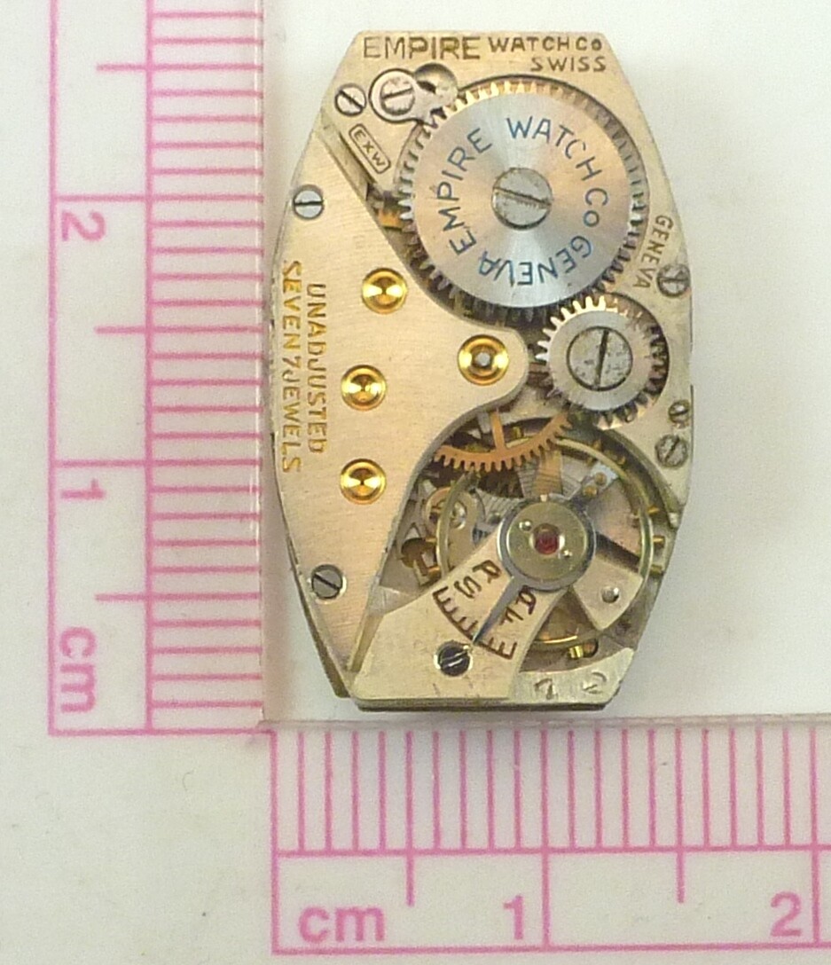 Empire Watch Co LDS Mechanical Wristwatch Movement – Parts / Repair