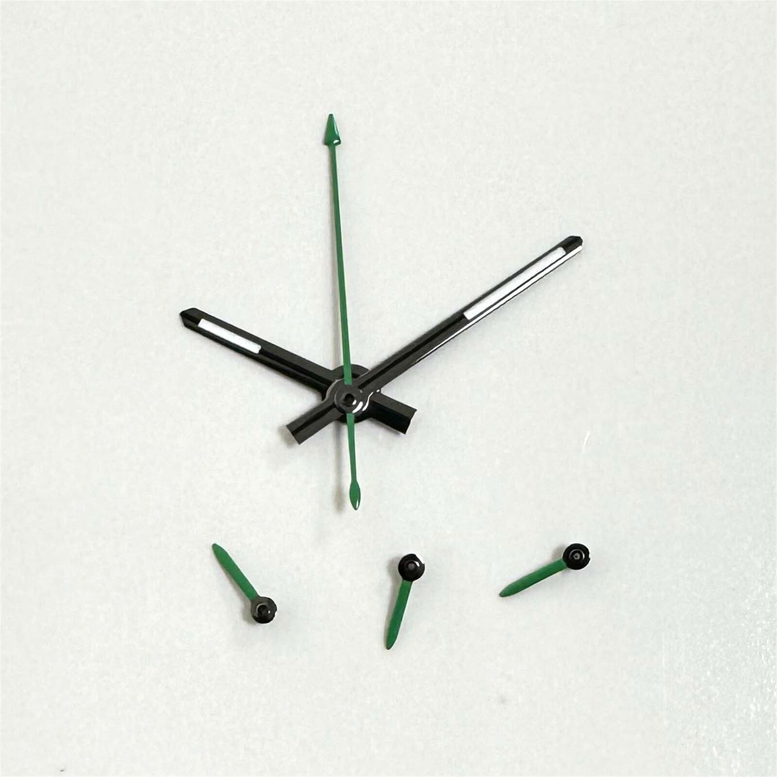 Watch Hands Green Luminous For VK63 Quartz Movement 6-Hand Pointer Accessories