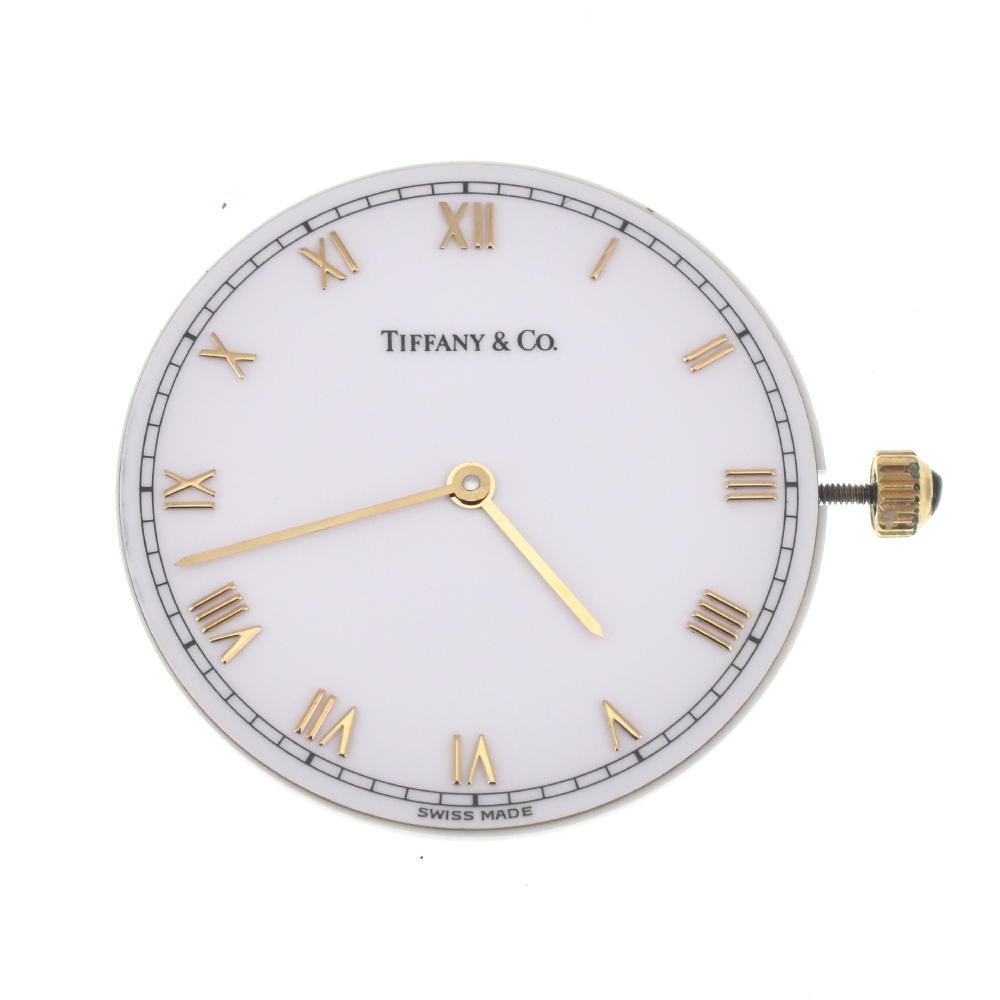 TIFFANY&Co. Genuine Movement Cal.ETA256.031 Quartz Wrist Watch Parts Working #2