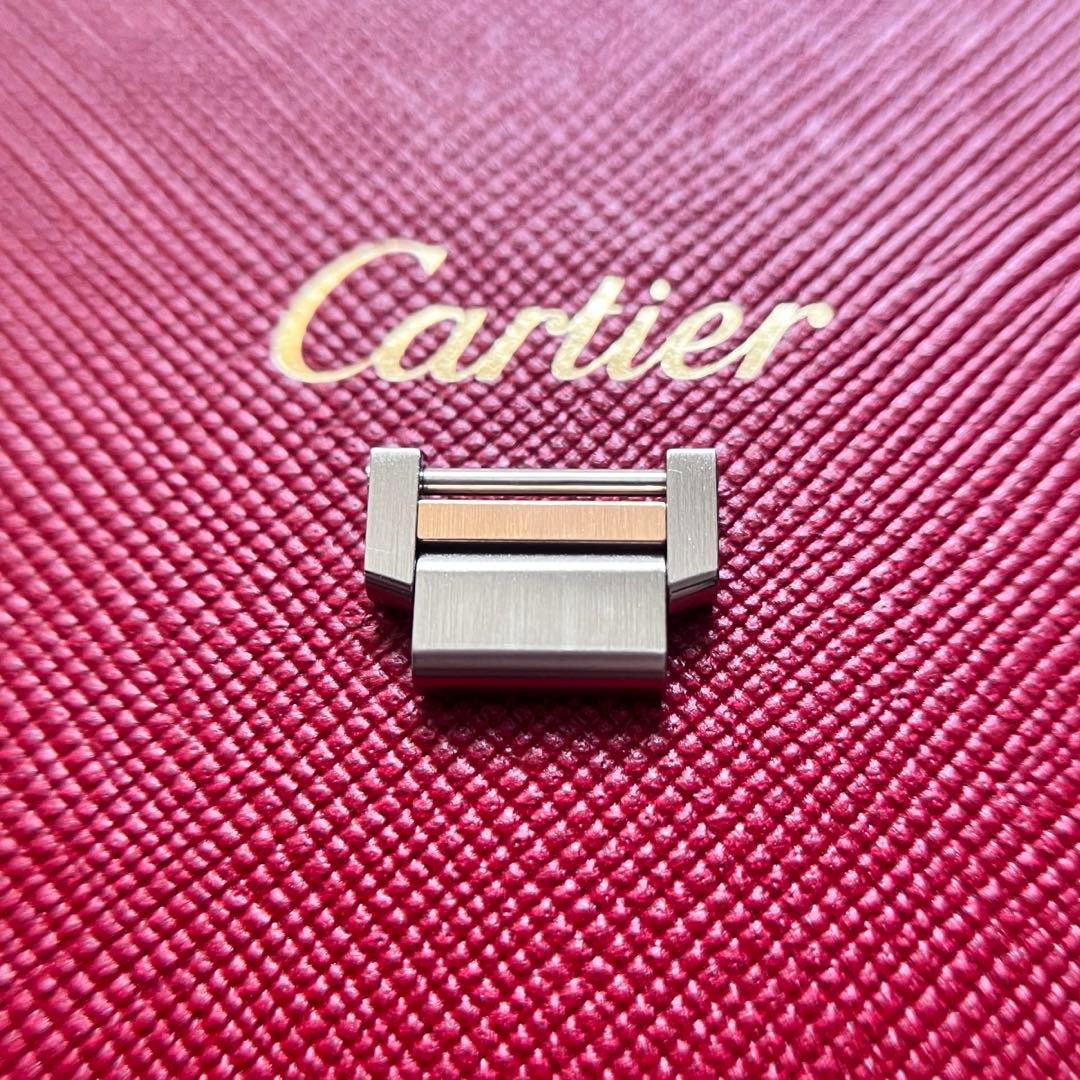 Genuine Cartier Tank Francaise SM SS 18K Rose Gold Bracelet Link 14.5mm OEM