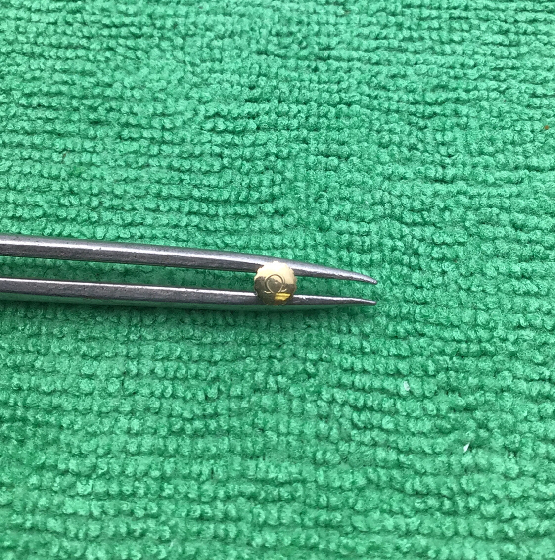 Genuine Omega Crown 42093 Gold NOS