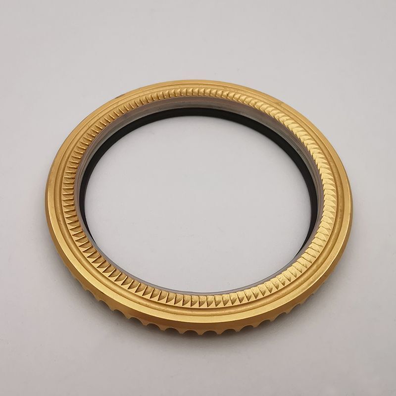 Replacement Watch Bezel Insert Fits Rolex Submariner 40mm 116613LN Black/Gold