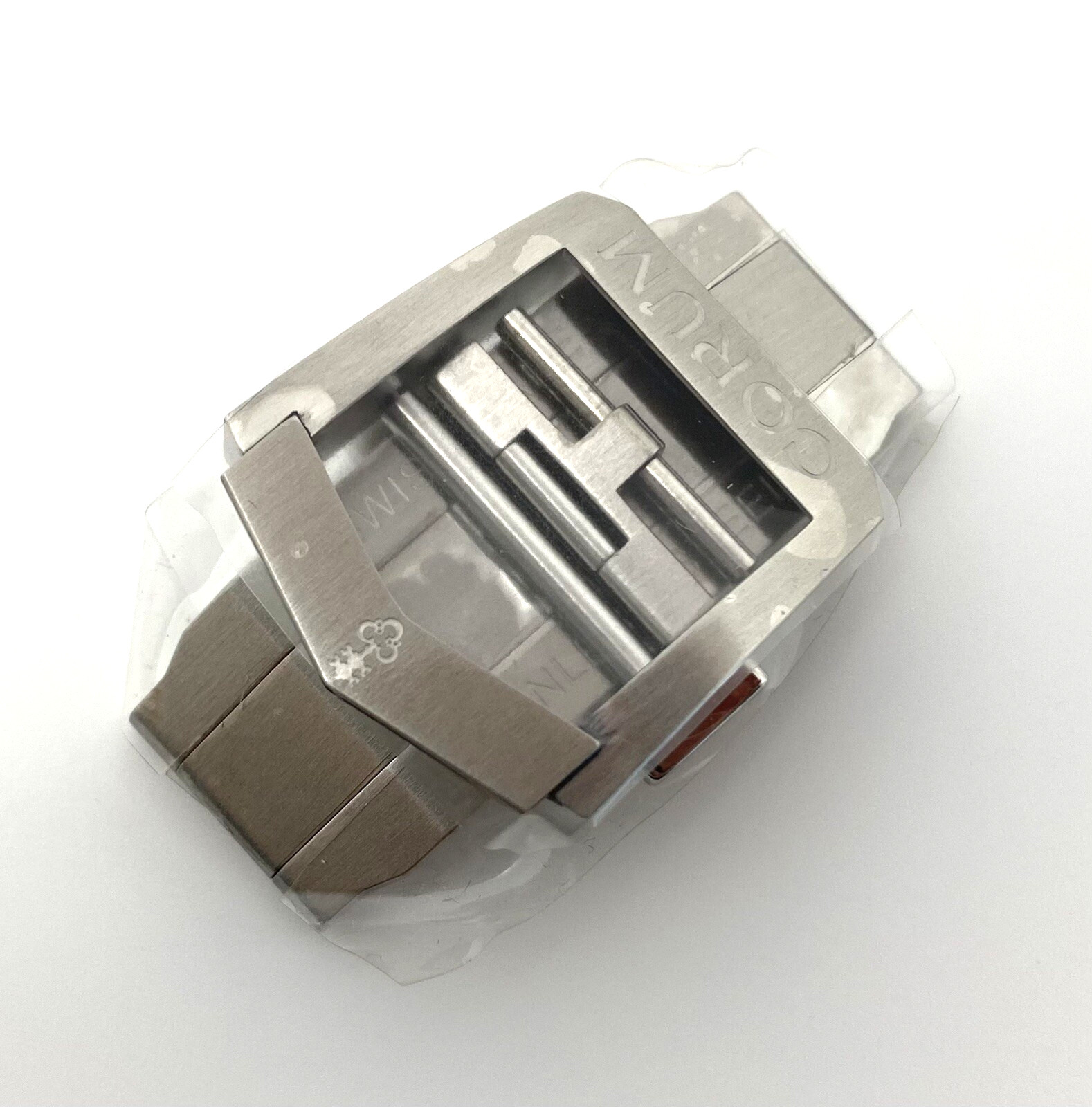 Authentic New Corum Admiral Cup 18mm Stainless Steel Deployment Buckle OEM