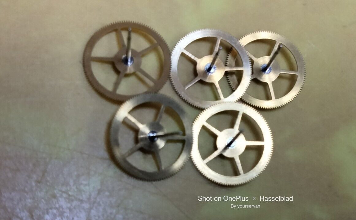Genuine Rolex Caliber 3135 Part 360 Center Sweep Wheel/ Fourth Wheel – NOS