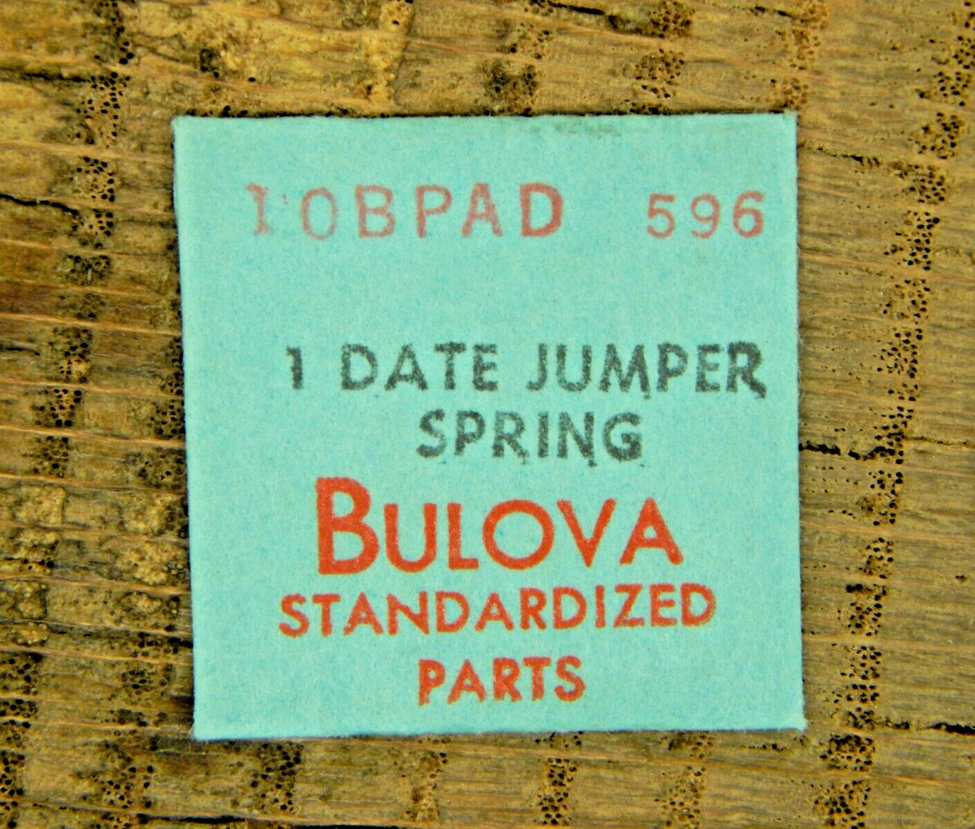 Genuine Bulova 10BPAD Date Jumper Spring 596 Watch Part NEW OLD STOCK