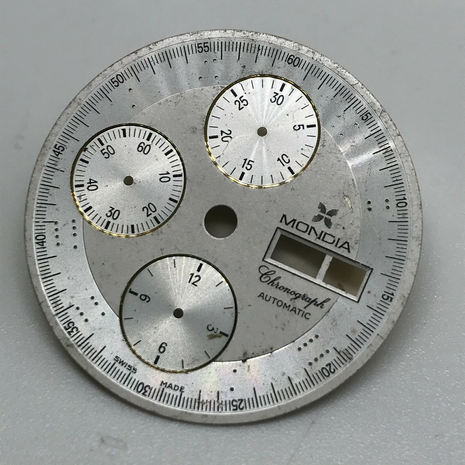 Mondia Chronograph Automatic vintage 31mm, DIAL, PARTS REPAIRS