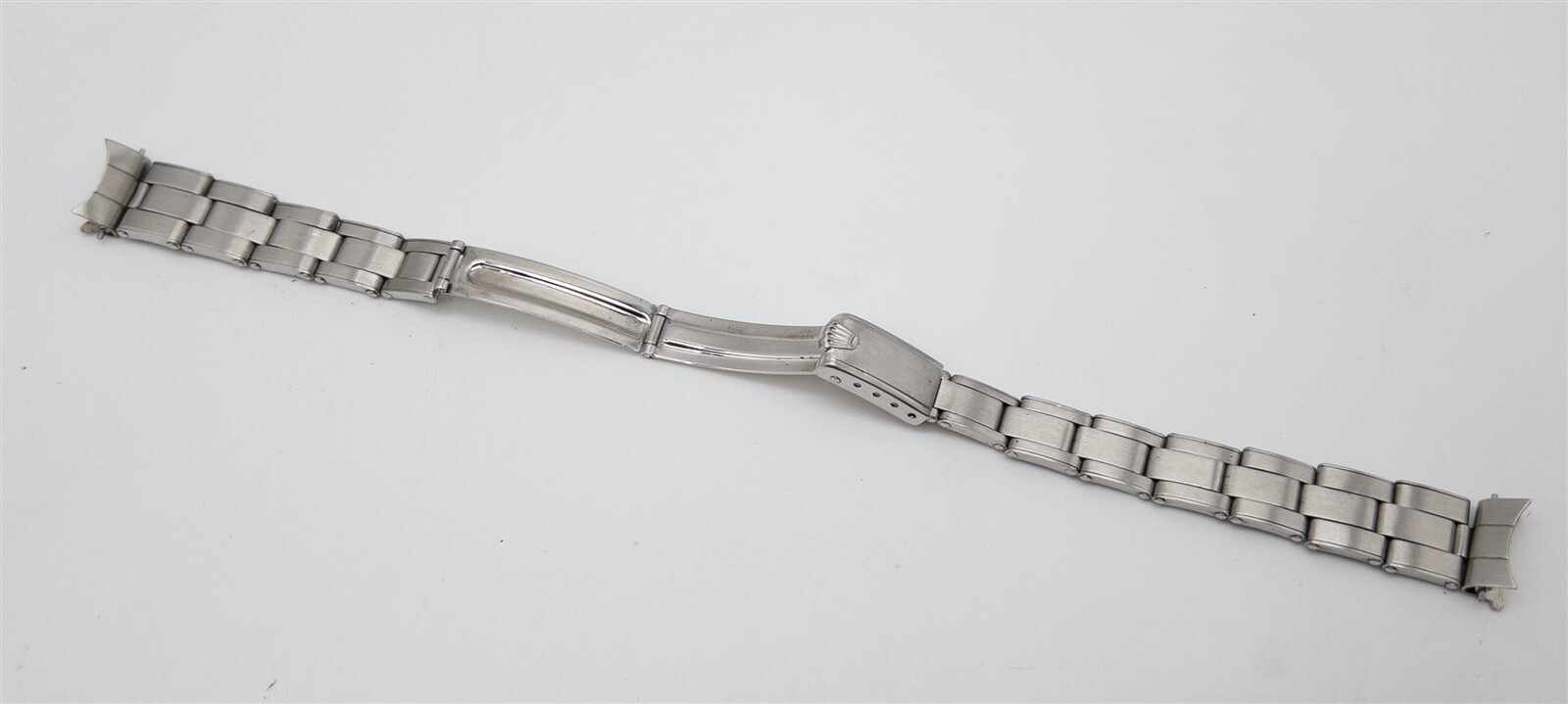 Vintage ROLEX DATE or DATEJUST Ladies SS STRETCH WATCH BAND BRACELET Very RARE