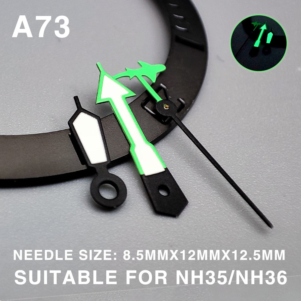 Watch Accessories NH35 Hands Luminous Watch Hands for NH35/36/4R35 Movements