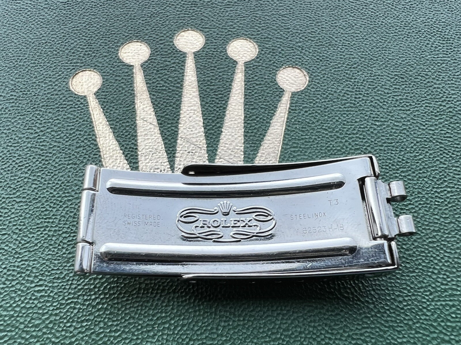 Authentic Rolex Submariner 62523H-18 SS Buckle & Deployant Clasp 1995 – OC#887