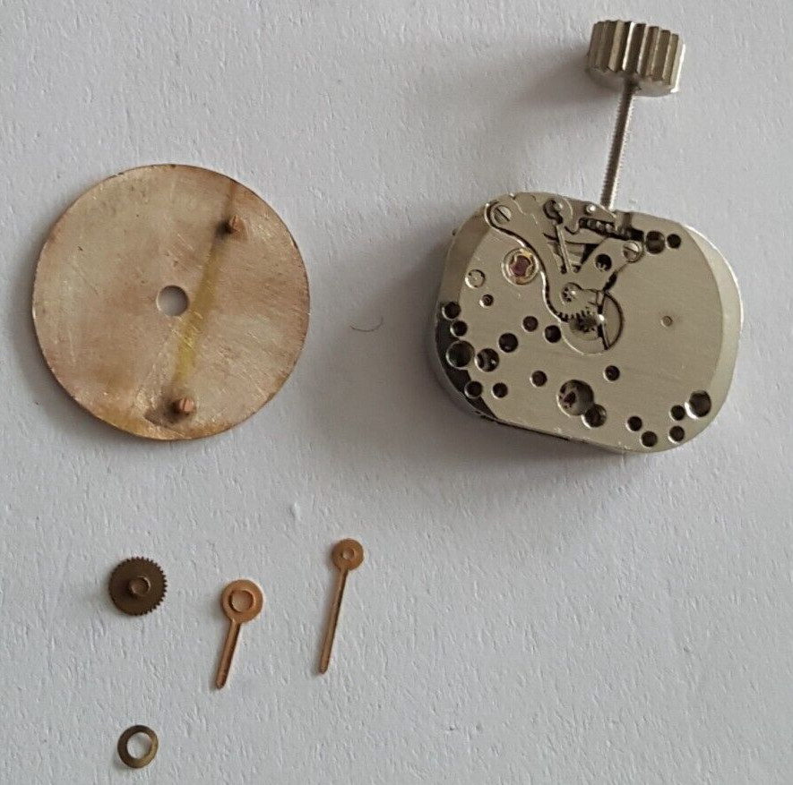 Tressa (FEF Caliber 6650) Wind-up Movement HWH 1.05mm + Dial + Hands