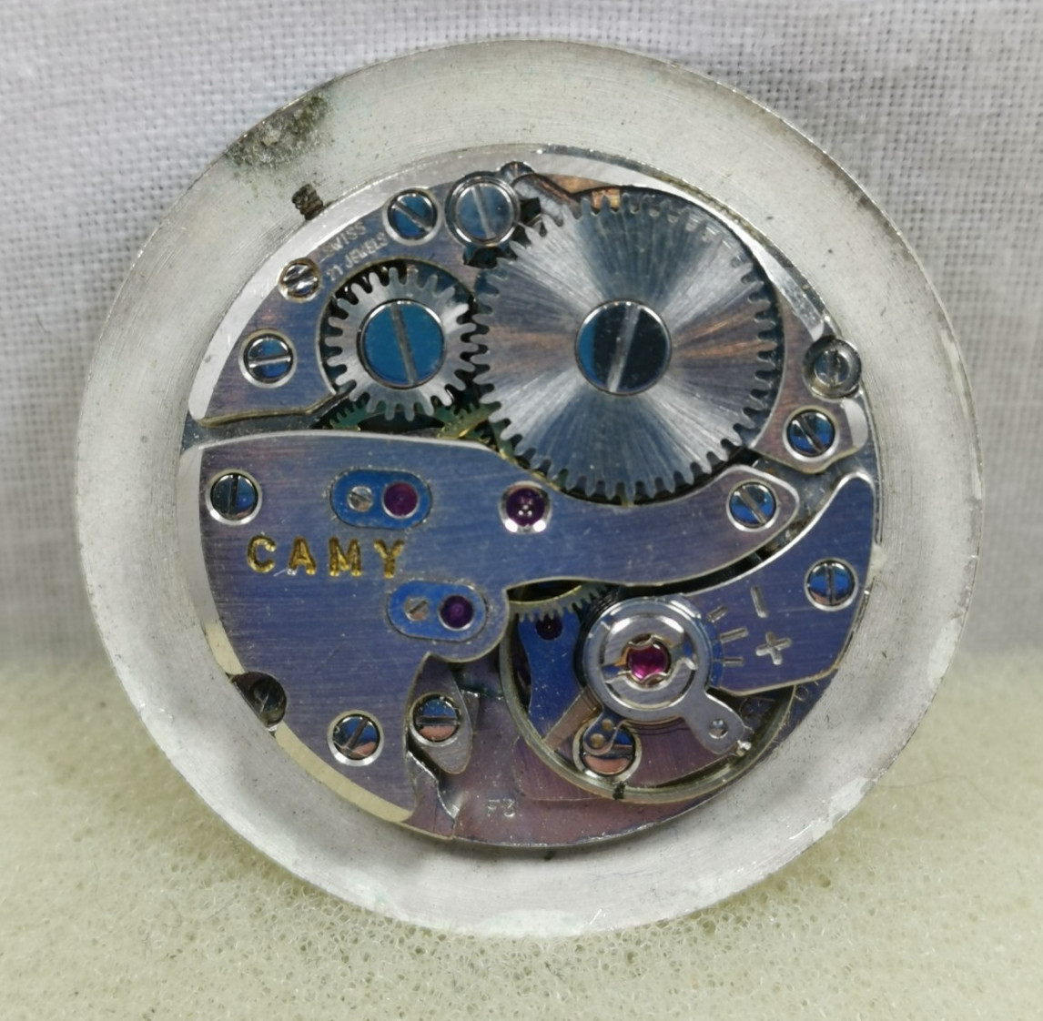 Camy 17J Cal. FHF 67 Swiss Wristwatch Movement Repair/Parts