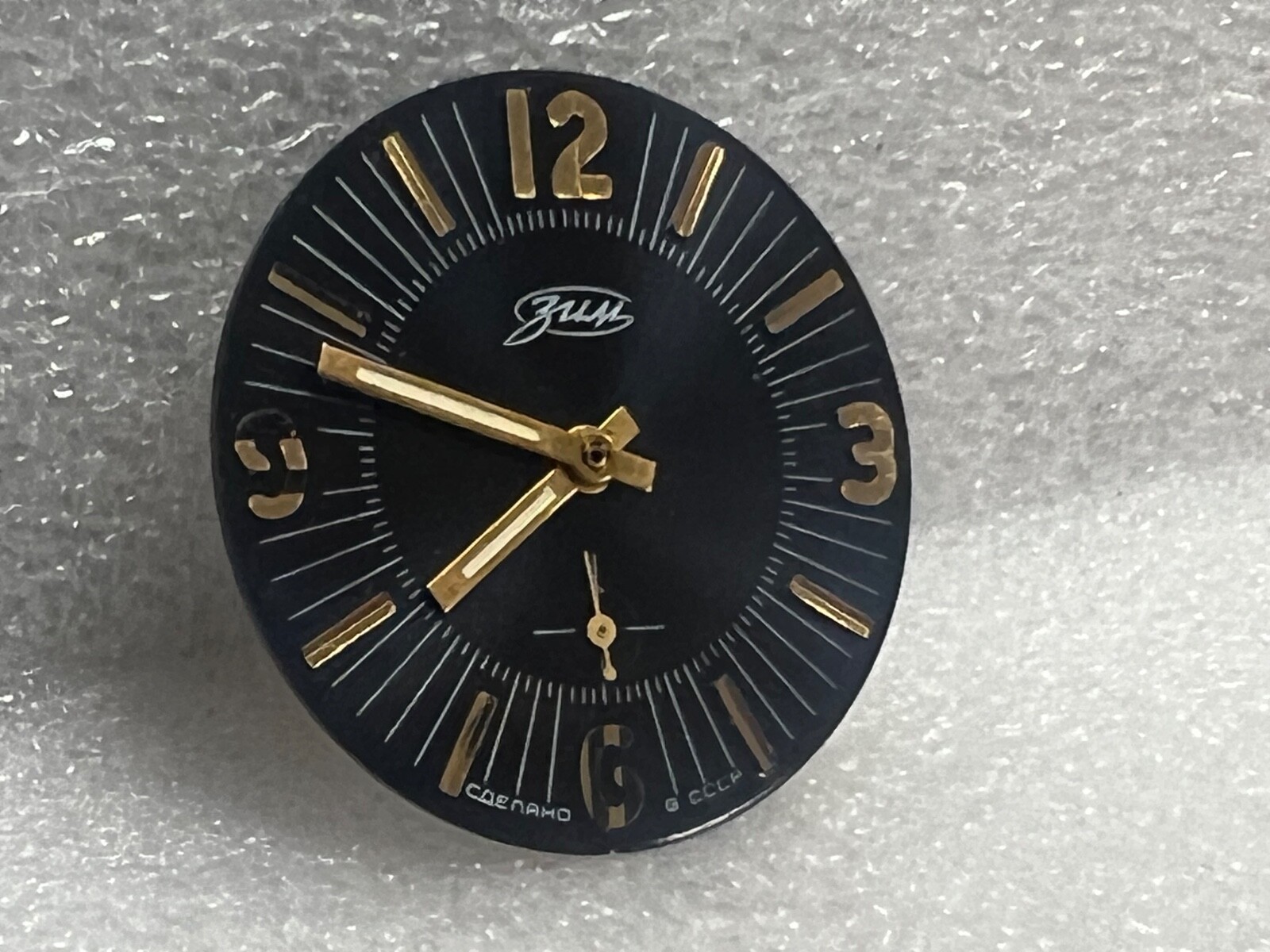 USSR ZIM Movement watch Mechanism plus Dial FOR PARTS