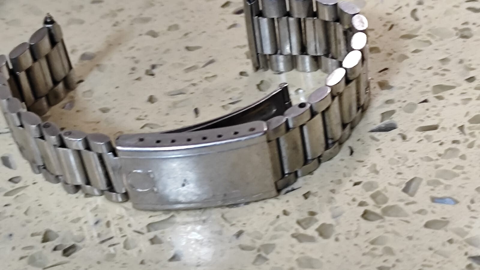 Omega Speedmaster Original Bracelet No.11 1125 Parts End Link Nr 699 20mm Used