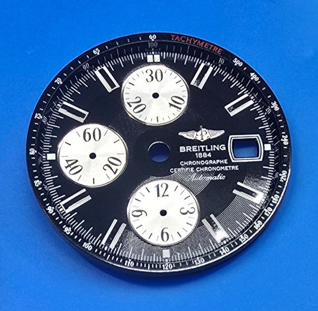 GENUINE BREITLING CHRONOMAT EVOLUTION 44MM BLACK DIAL A13356 EXCELLENT ETA 7750